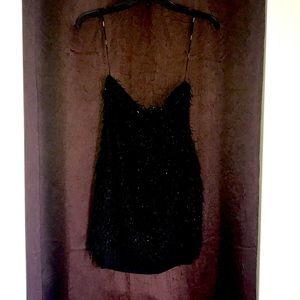 Strapless mini dress